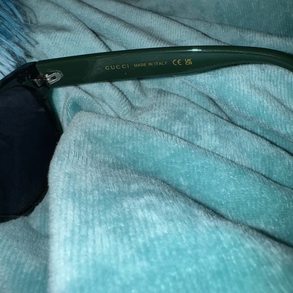 Gucci GG0341S Rectangular Frame Acetate sunglasses Made in Italy - Picture 8 of 8